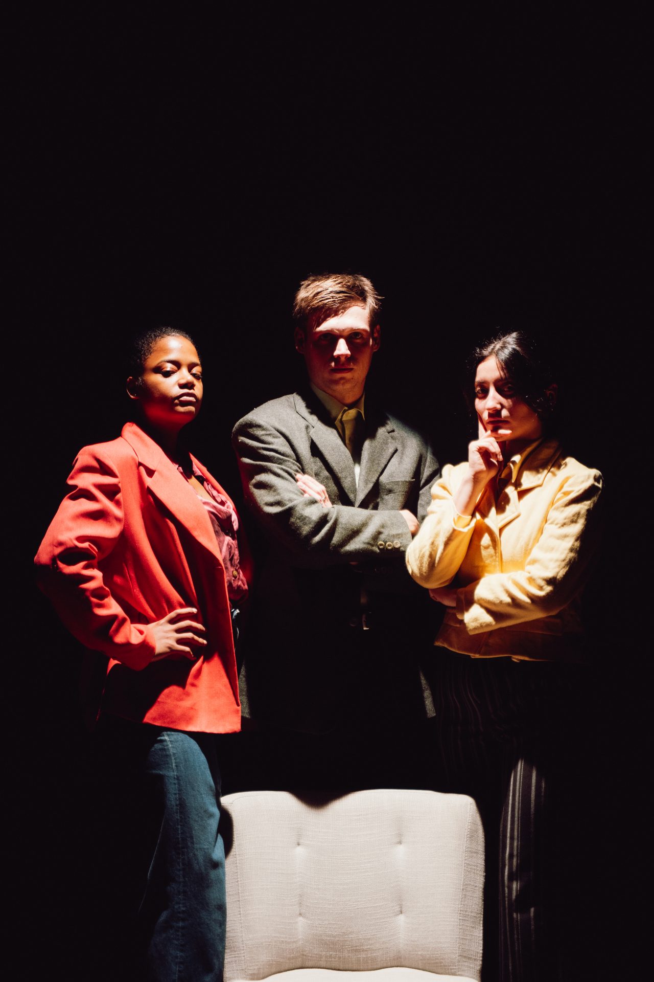 Photo extraite du spectacle "Trop beau pour y voir".