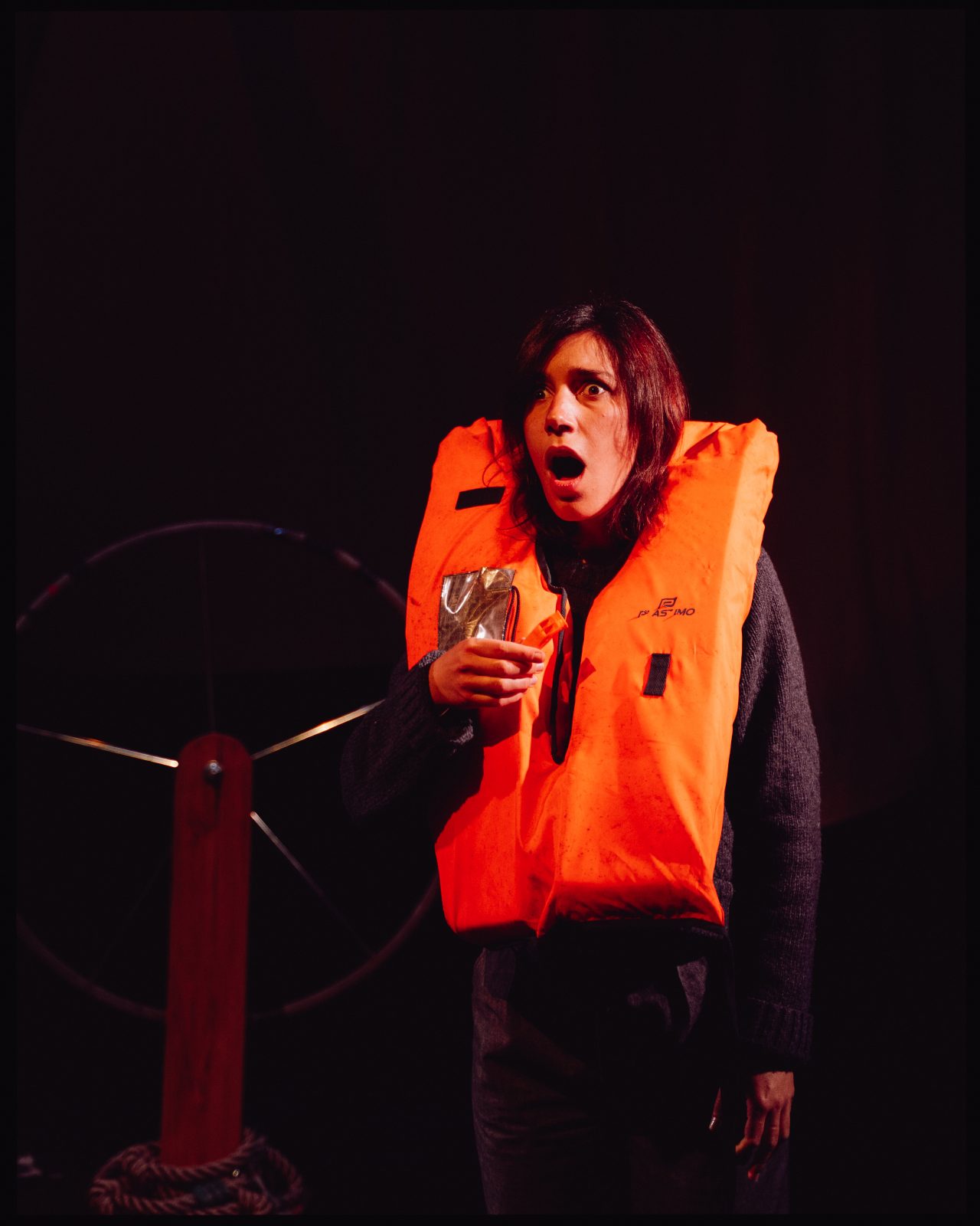 Photos de résidence du spectacle Scélérates d'Aurore Frémont ©Blokaus808