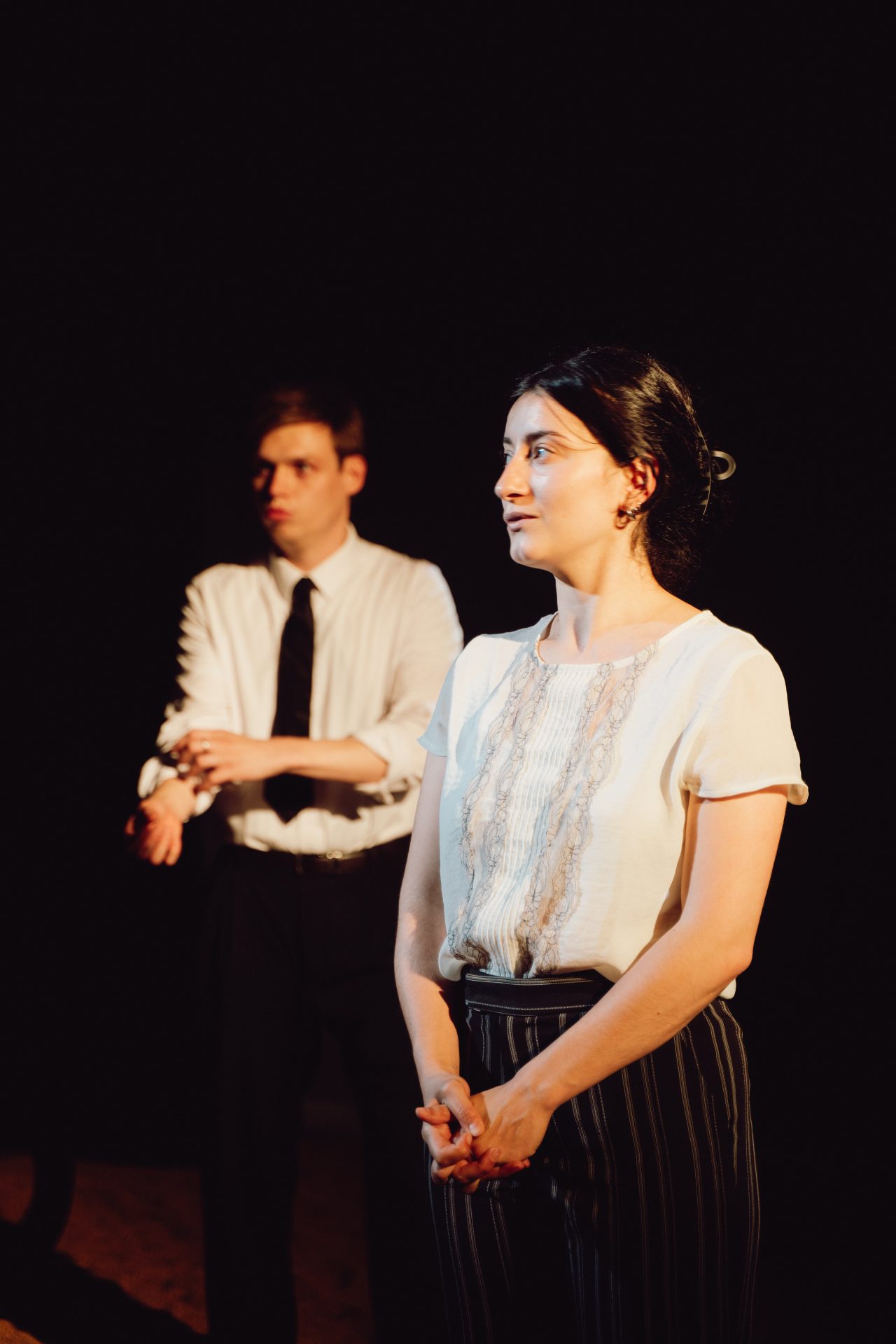 Photo extraite du spectacle "Trop beau pour y voir".